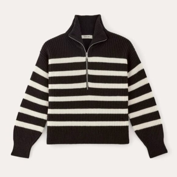 Everlane - The Half-Zip Sweater in Luxe Merino - Picture 6 of 8